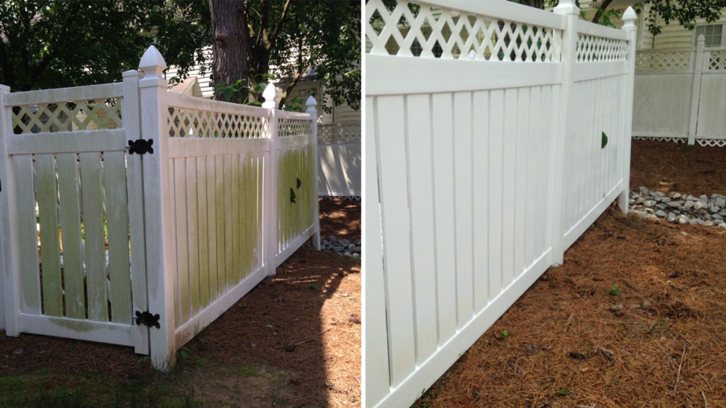 Residential Fencing Pressure Washing