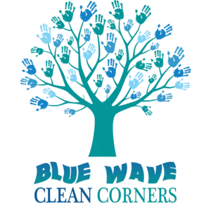 blue wave clean corners logo