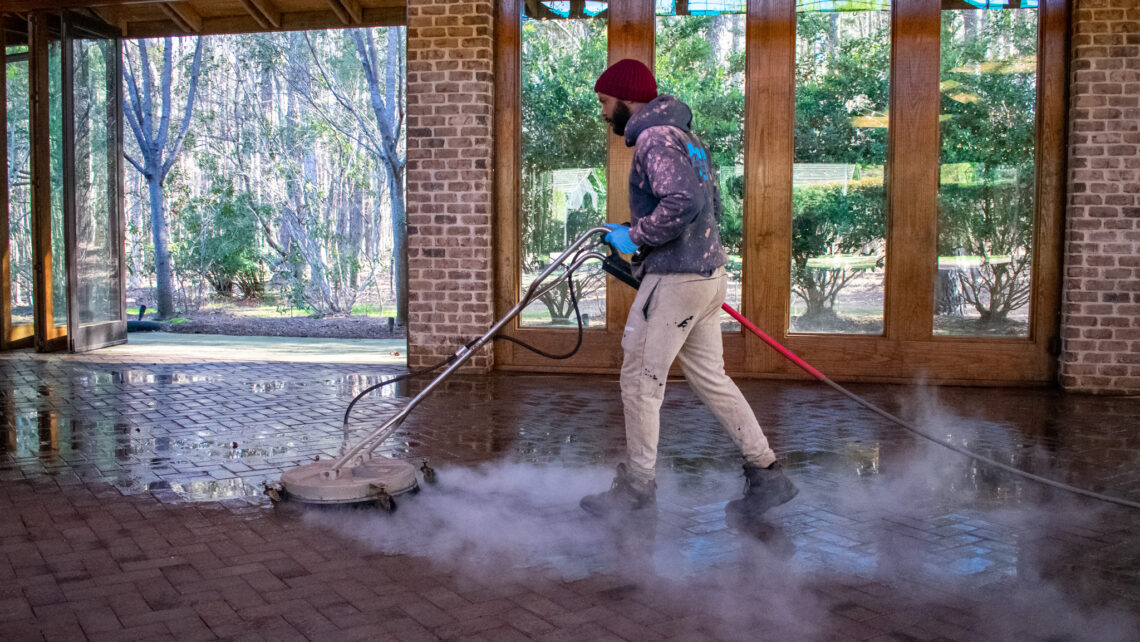 brick cleaning